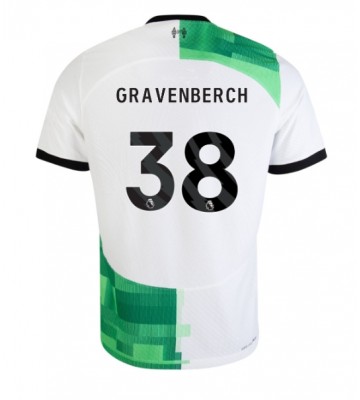 Liverpool Ryan Gravenberch #38 Koszulka Wyjazdowych 2023-24 Krótki Rękaw